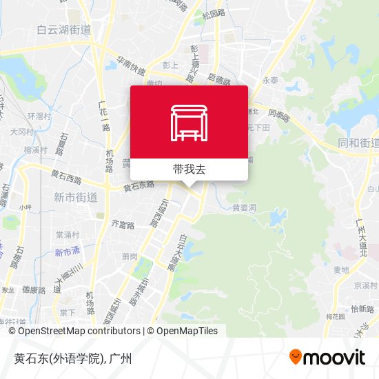 黄石东(外语学院)地图