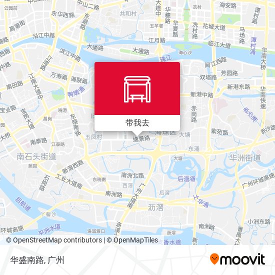 华盛南路地图