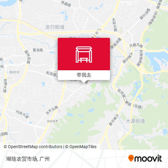 瑚琏农贸市场地图