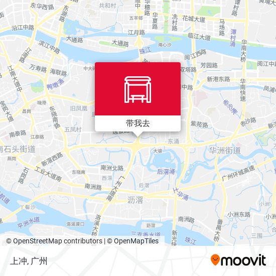 上冲地图