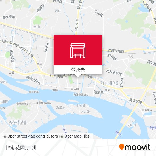 怡港花园地图