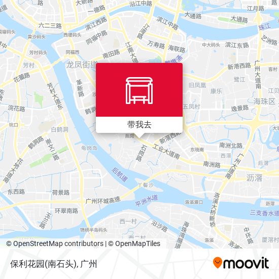 保利花园(南石头)地图
