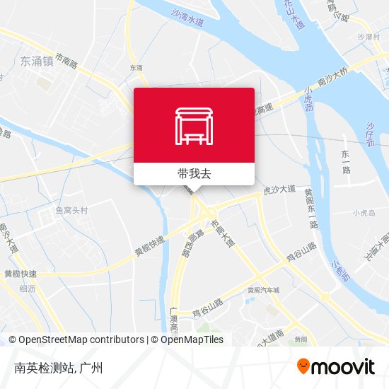 南英检测站地图