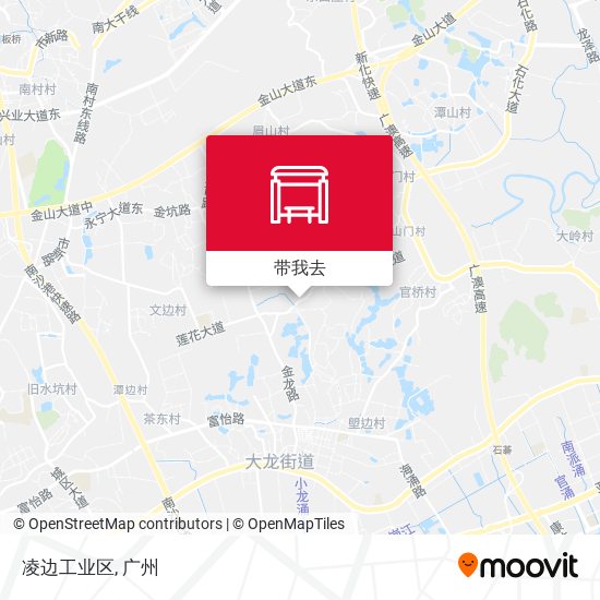 凌边工业区地图