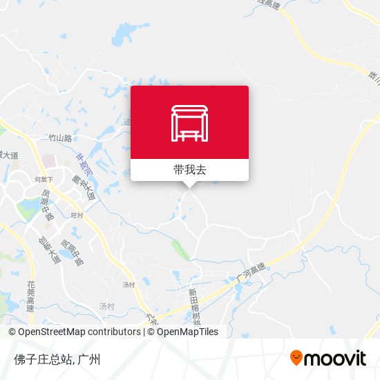 佛子庄总站地图