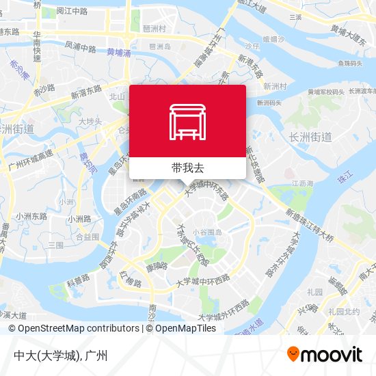 中大(大学城)地图