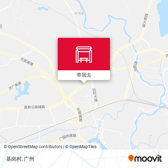 基岗村地图
