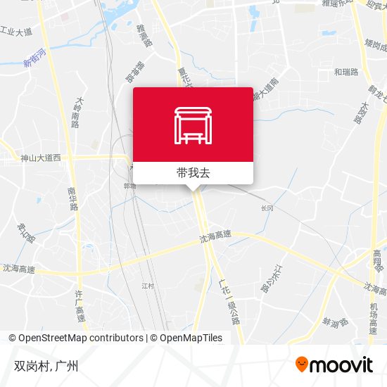 双岗村地图