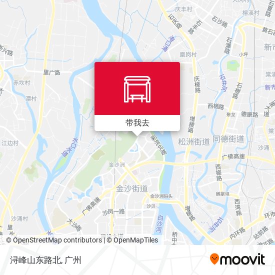 浔峰山东路北地图