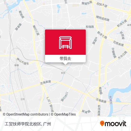 工贸技师学院北校区地图