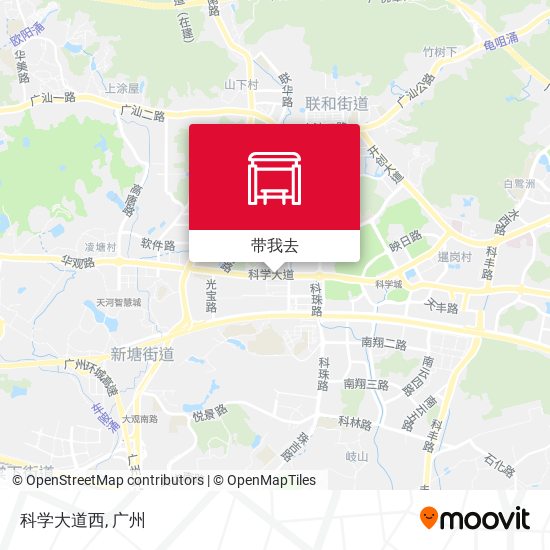 科学大道西地图