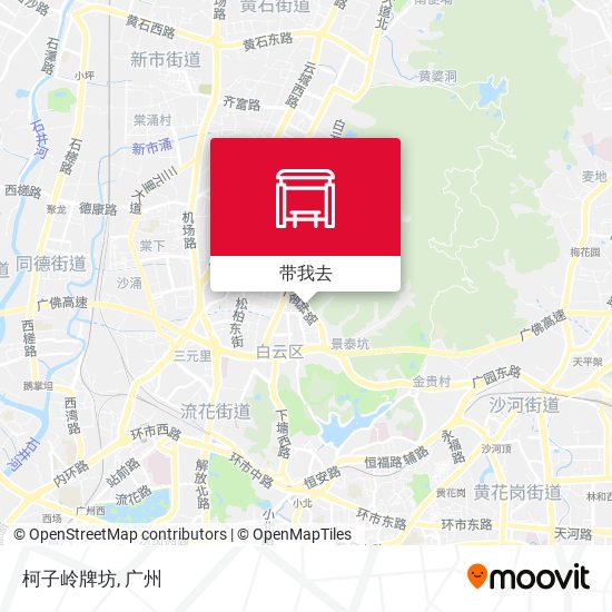 柯子岭牌坊地图