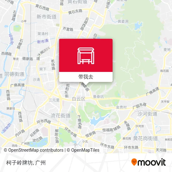柯子岭牌坊地图