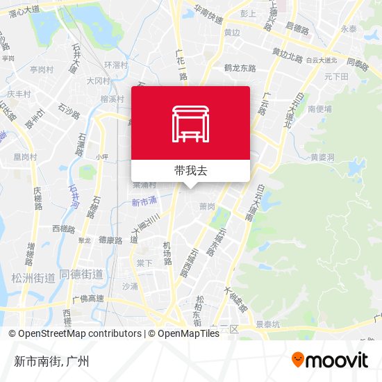 新市南街地图