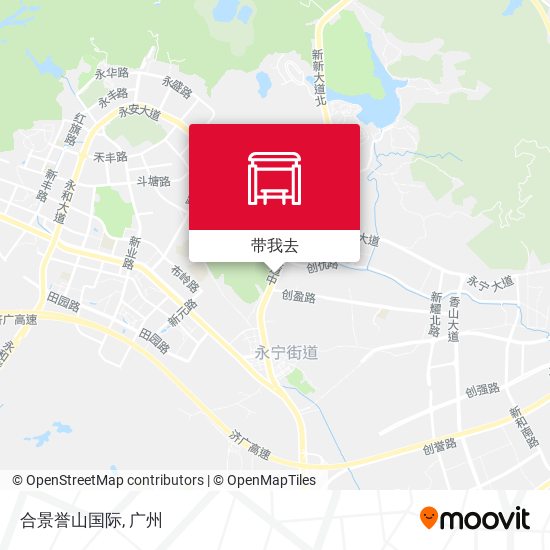 合景誉山国际地图