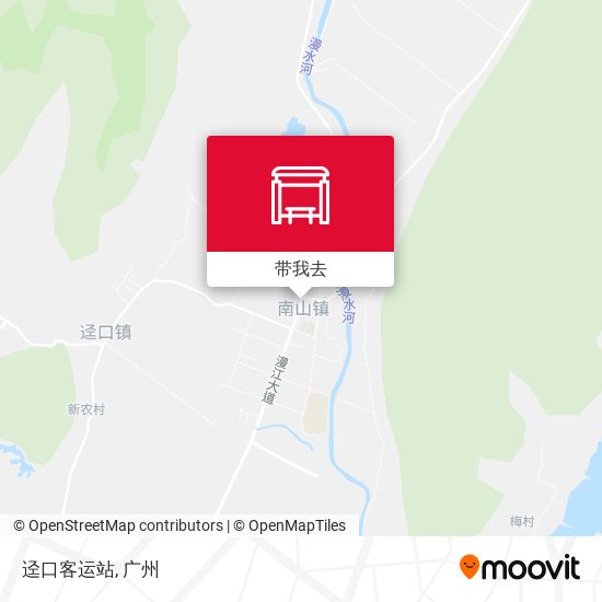 迳口客运站地图