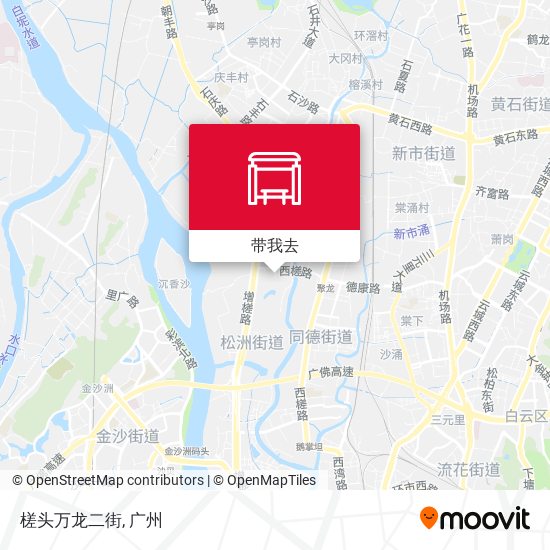 槎头万龙二街地图
