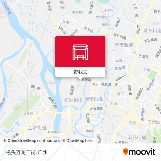 槎头万龙二街地图