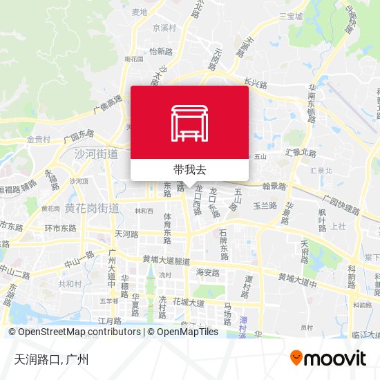 天润路口地图