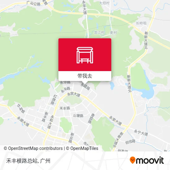 禾丰横路总站地图