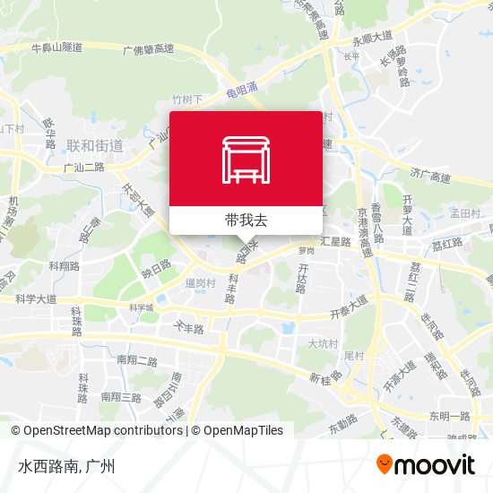 水西路南地图