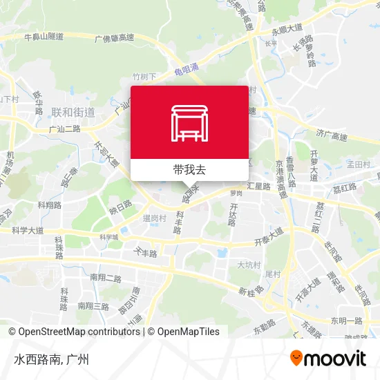 水西路南地图