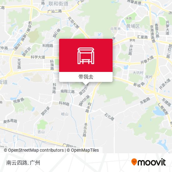 南云四路地图