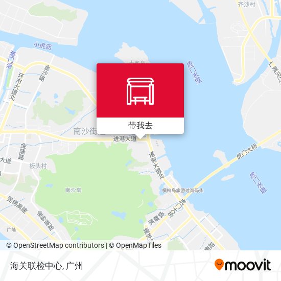 海关联检中心地图
