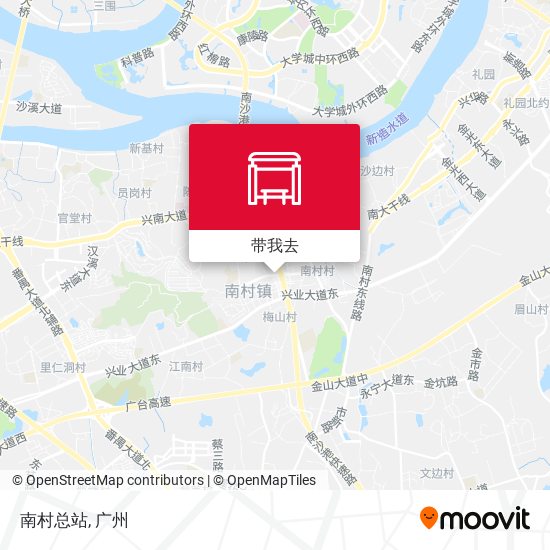 南村总站地图
