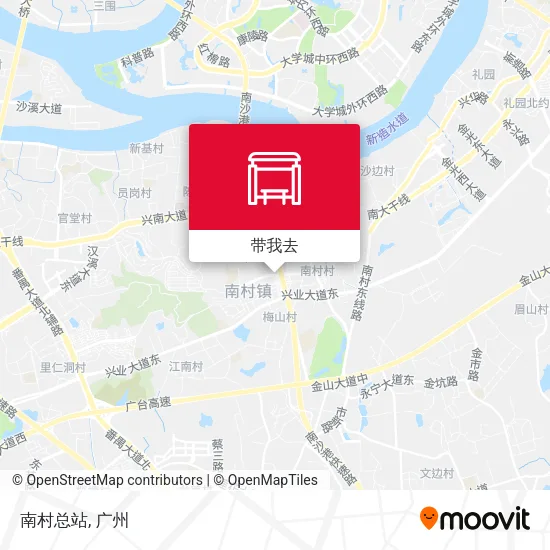 南村总站地图