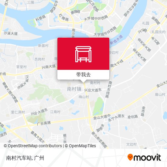 南村汽车站地图