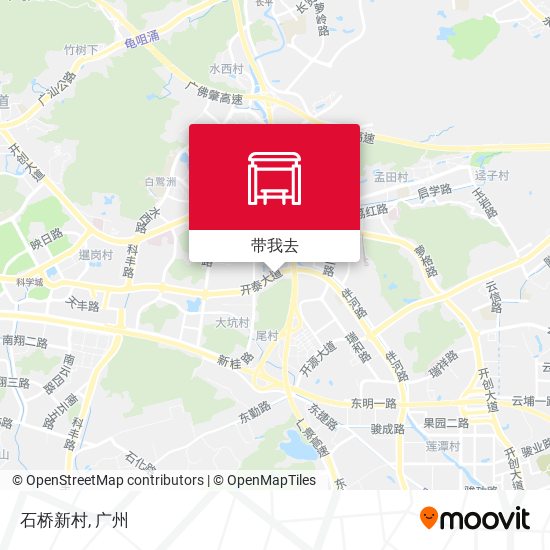石桥新村地图