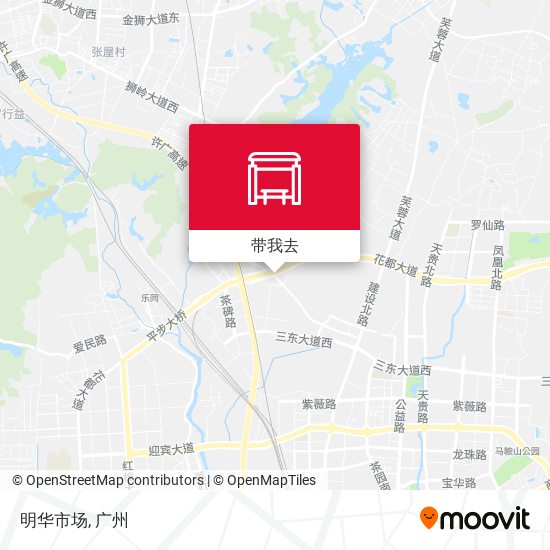 明华市场地图
