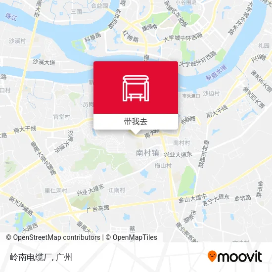 岭南电缆厂地图