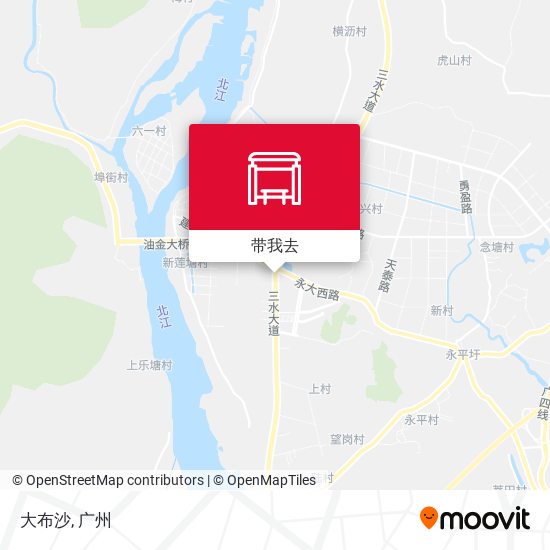 大布沙地图