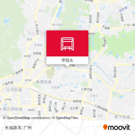 长福路东地图