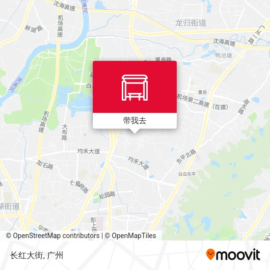 长红大街地图