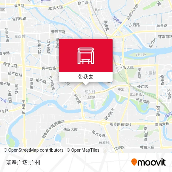 翡翠广场地图