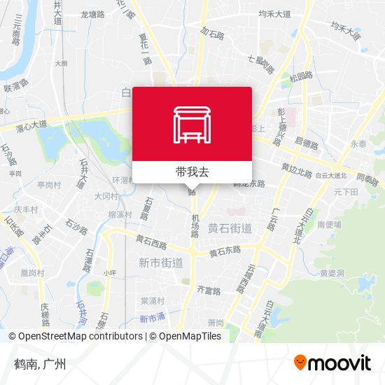 鹤南地图