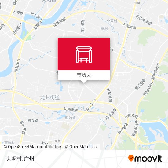 大沥村地图