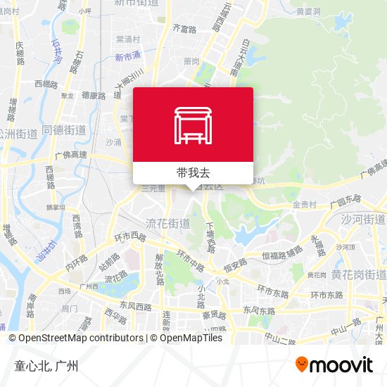 童心北地图
