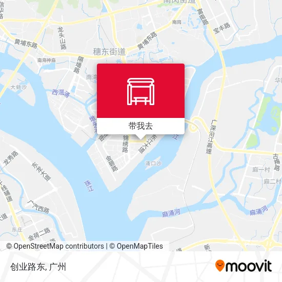 创业路东地图