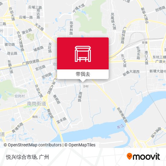 悦兴综合市场地图