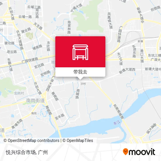 悦兴综合市场地图