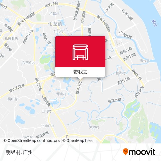 明经村地图