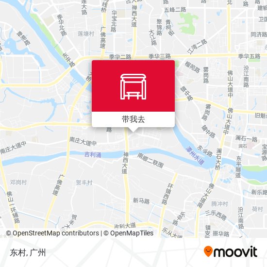 东村地图