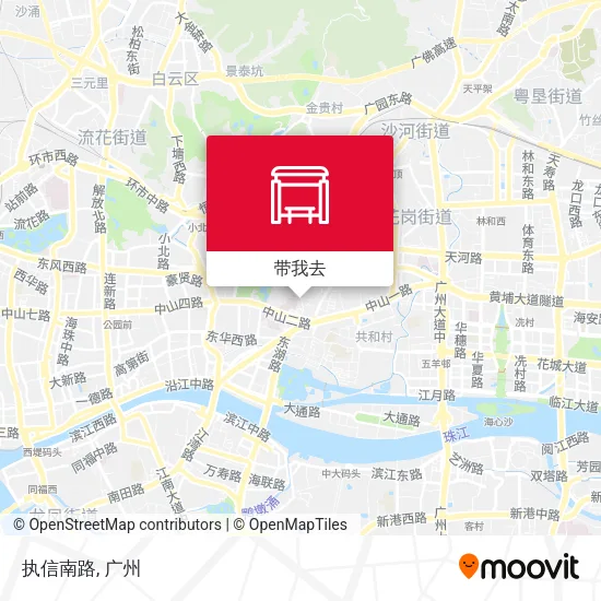执信南路地图