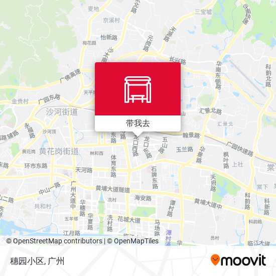 穗园小区地图