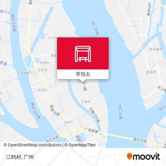 江鸥村地图