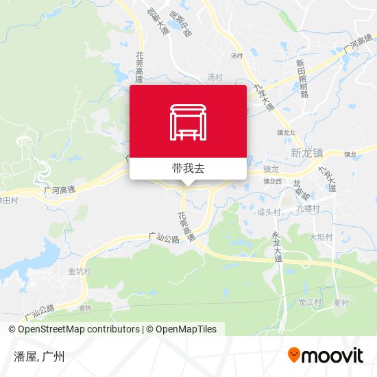 潘屋地图